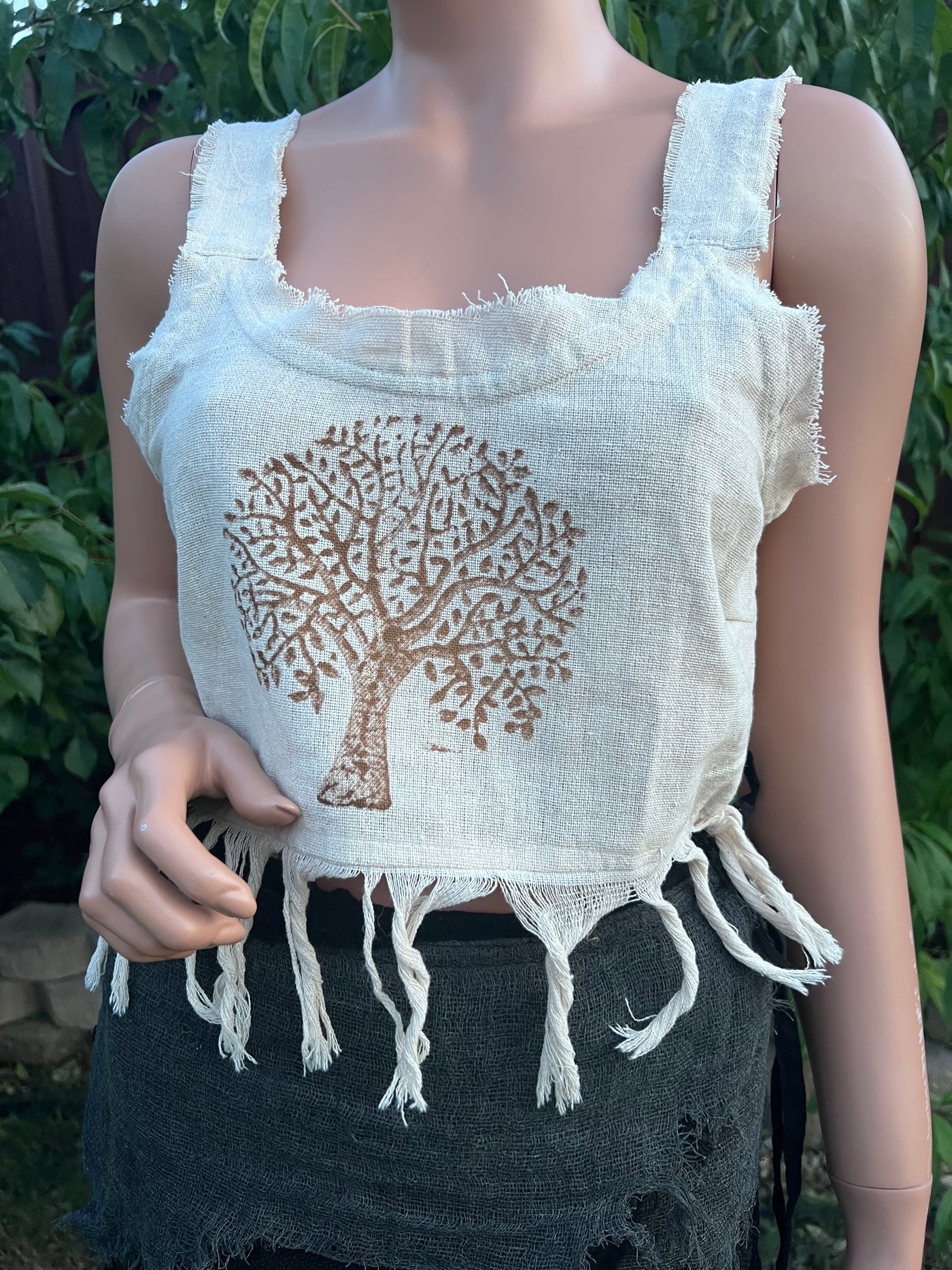 Tree Of Life Tassel Top