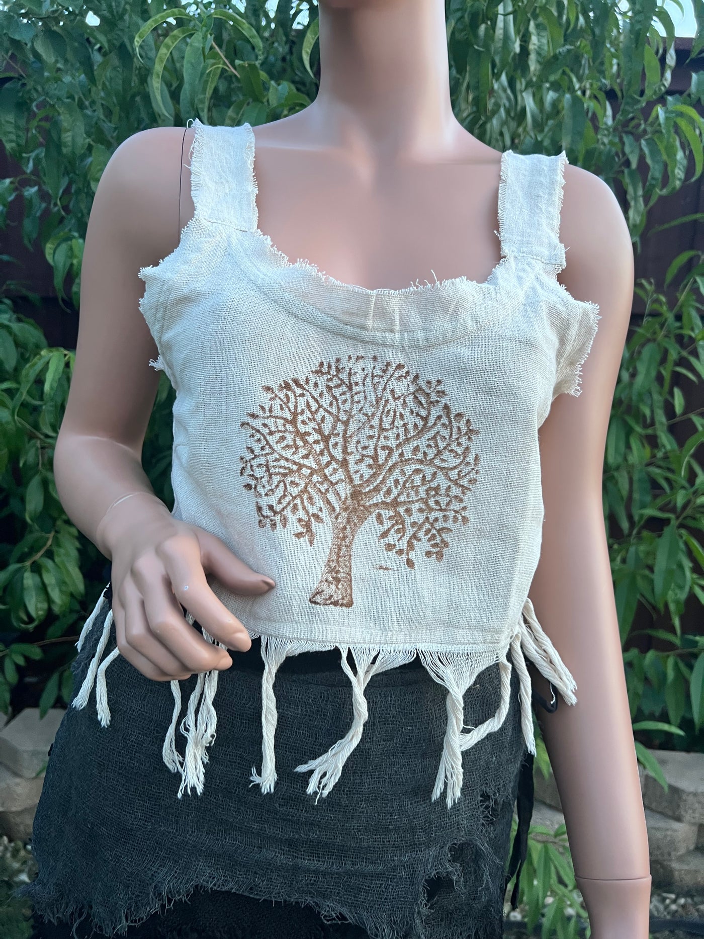 Tree Of Life Tassel Top