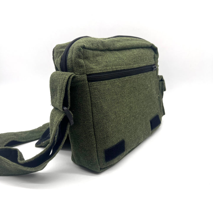 Lukla Green Embroidered Messenger Bag – PuzzleStack