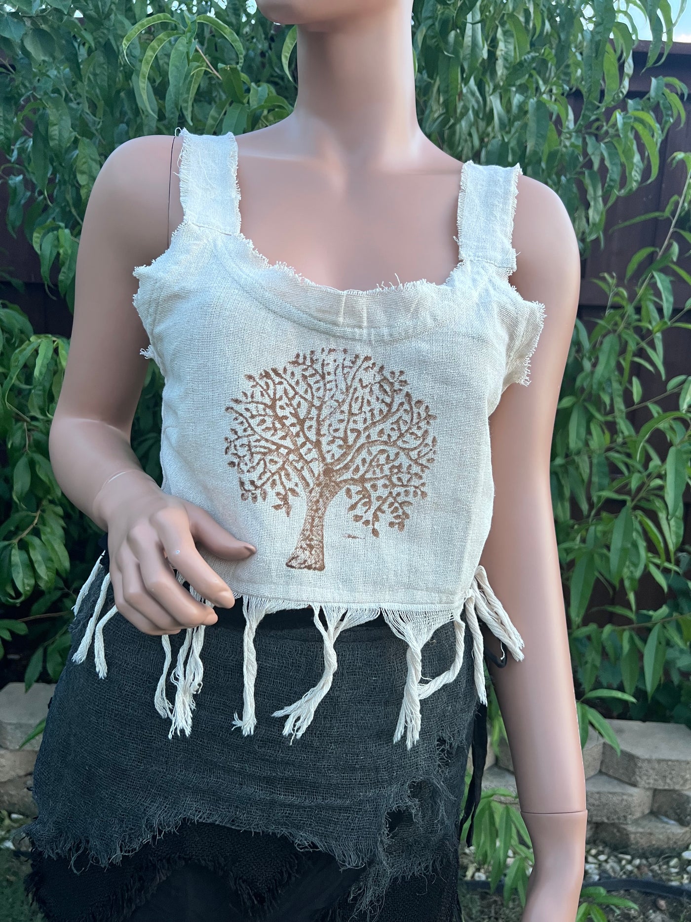 Tree Of Life Tassel Top