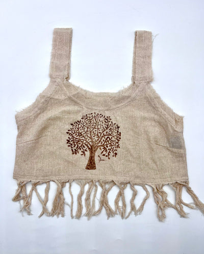 Tree Of Life Tassel Top