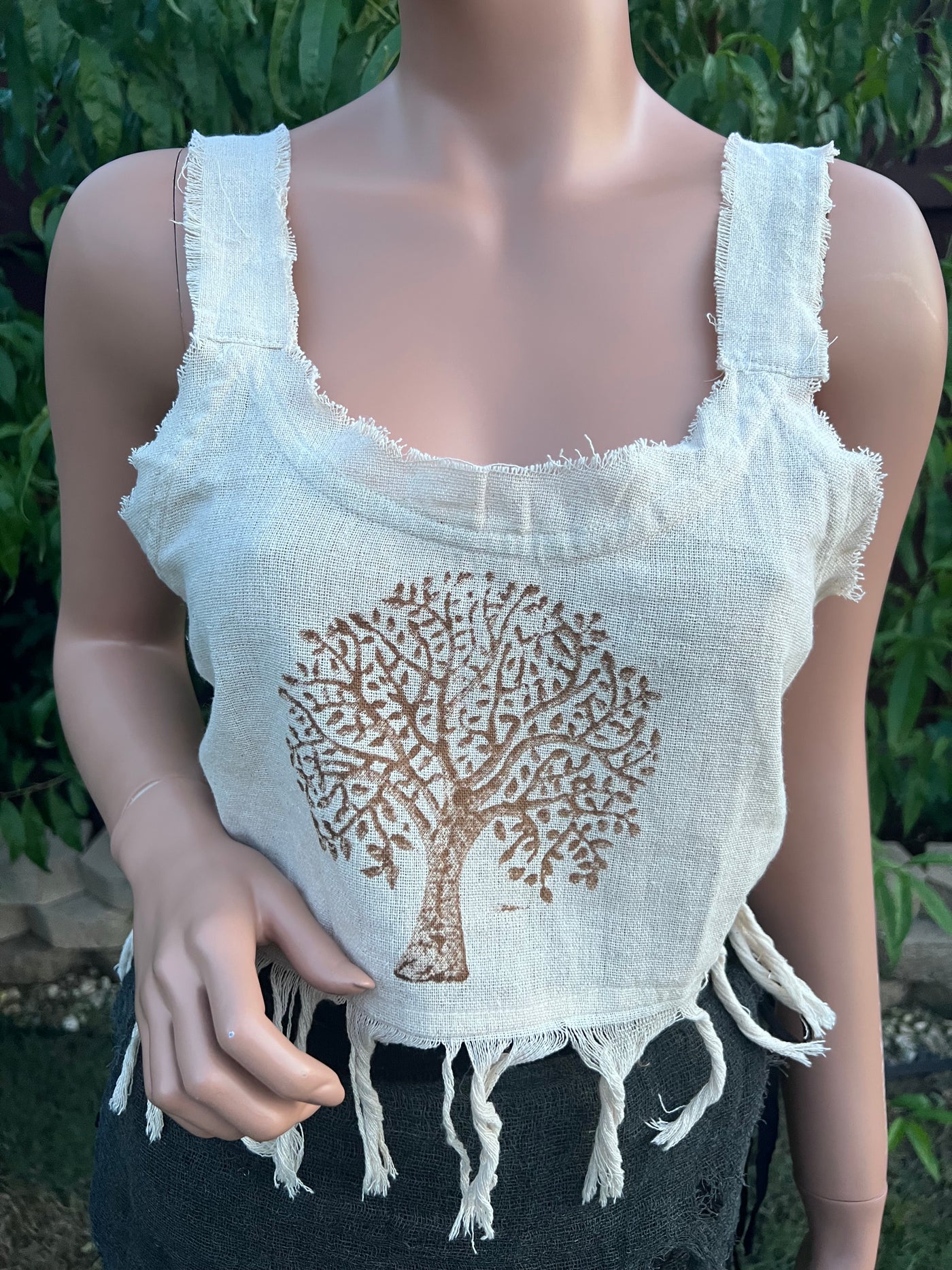 Tree Of Life Tassel Top