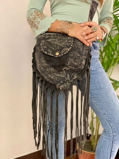 Tara Triangle Tassel Bag