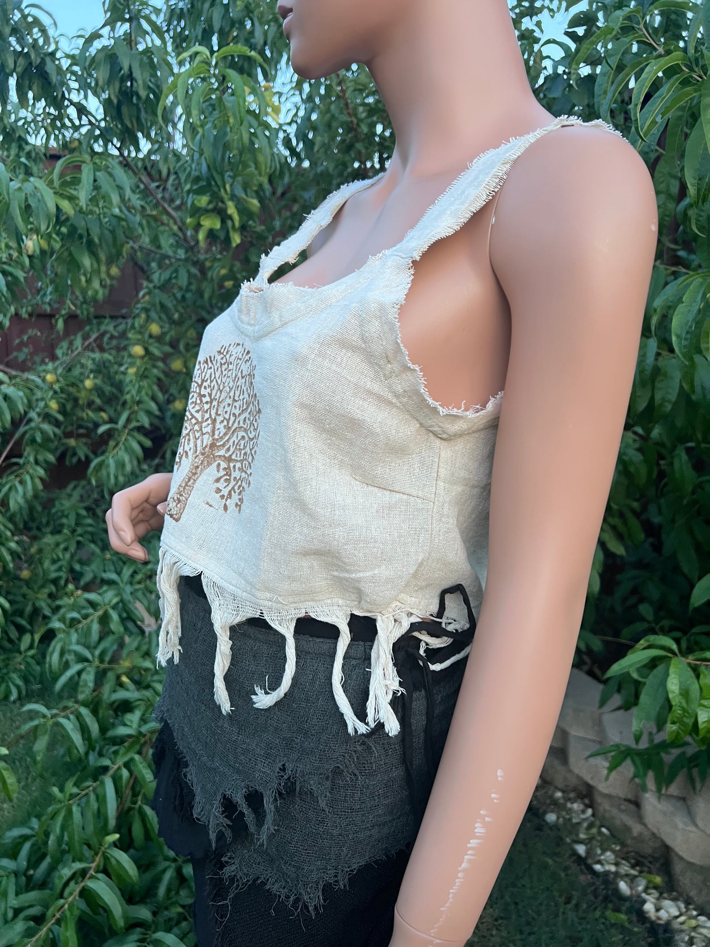 Tree Of Life Tassel Top