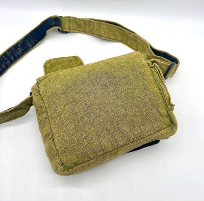 Lukla Stone-Washed Messenger Bag