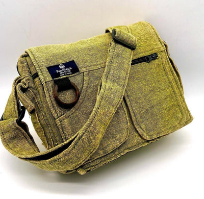 Lukla Stone-Washed Messenger Bag