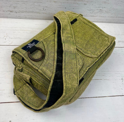 Lukla Stone-Washed Messenger Bag