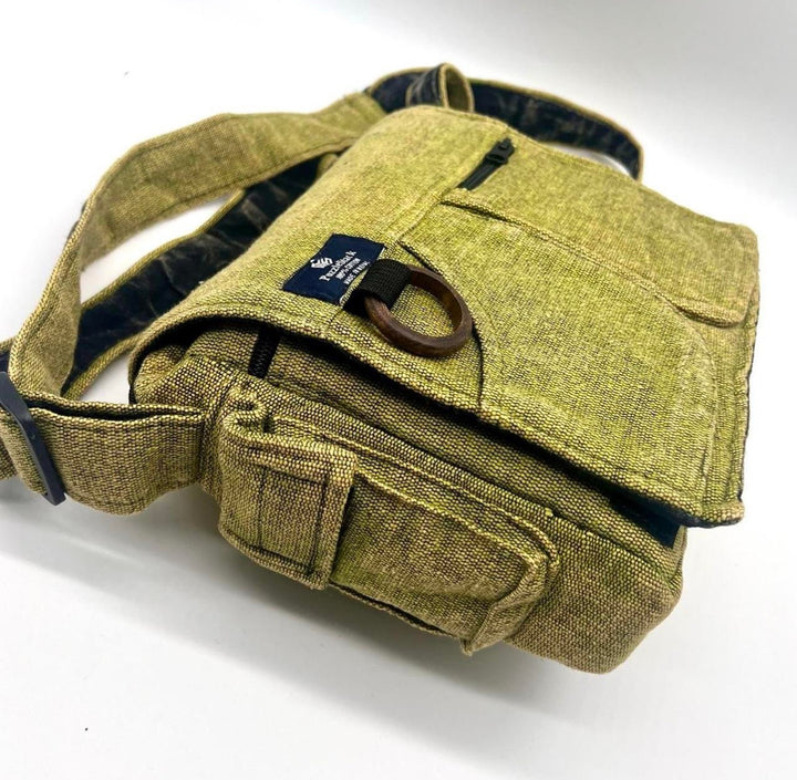 Lukla Stone-Washed Messenger Bag – PuzzleStack