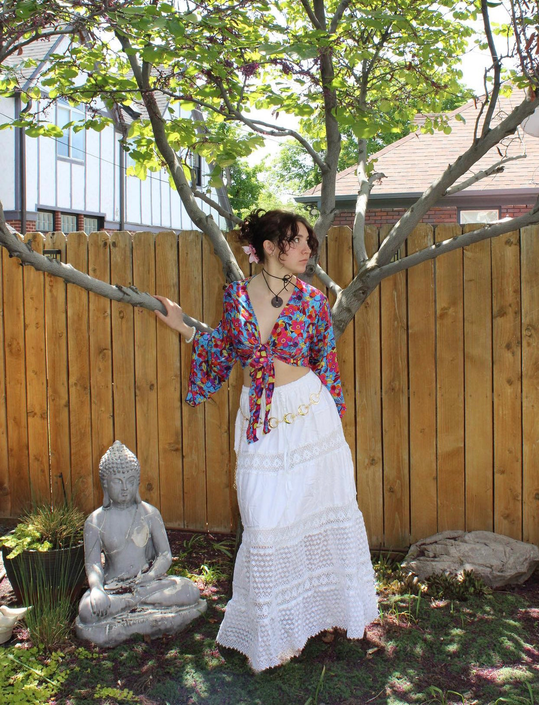 White Cottage Core Eyelet Lace Cotton Skirt – PuzzleStack