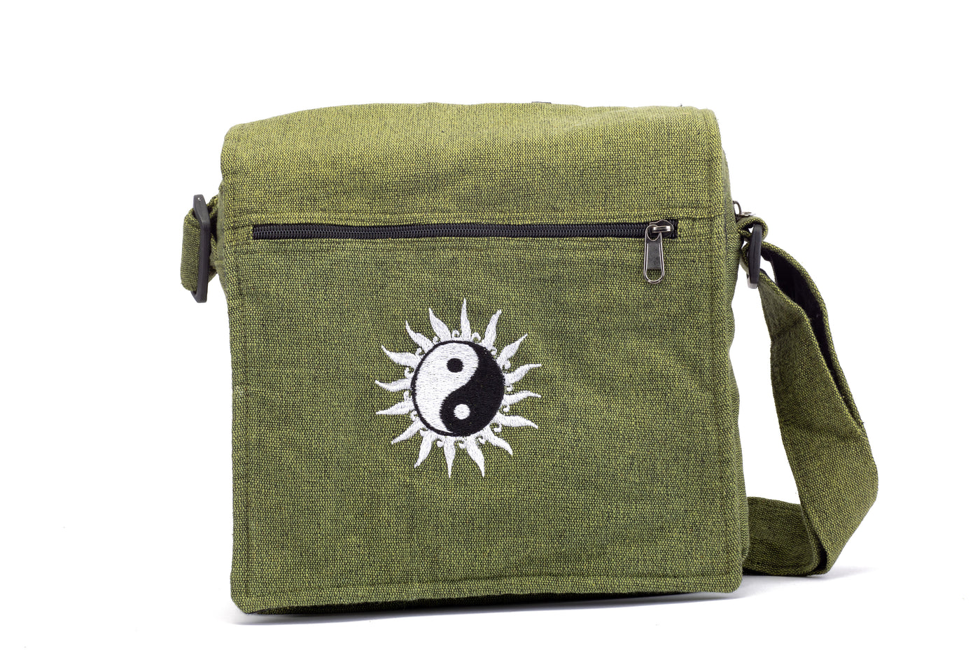 Rapti Green Embroidered Side Bag