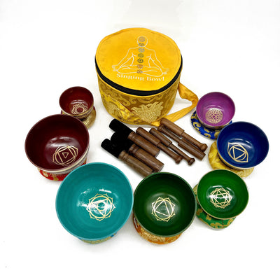 Chakra Healing Singing Bowl Set
