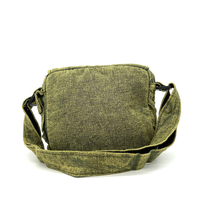 Lukla Stone-Washed Messenger Bag